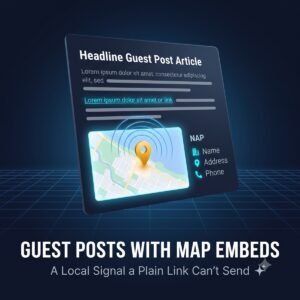 Guest Posts with Map Embeds