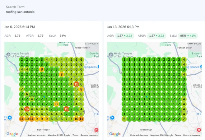 Roofing San Antonio A 41% Surge to Near-Total Map Dominance!