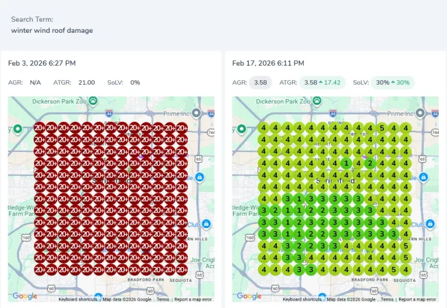 Winter Wind Roof Damage